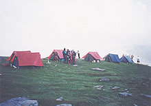 Campsite at Mari