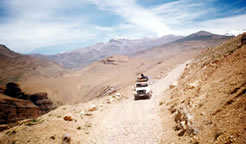 On the way to Kibber